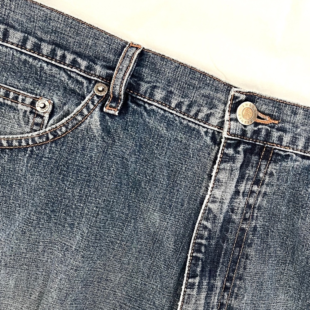 VNTG Jhane Barnes Frequency Straight Leg Jeans, 100% Cotton, 34W - Picture 8 of 10